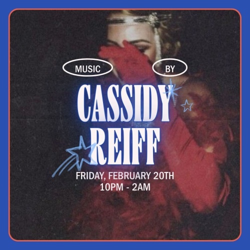 CASSIDY REIFF - Flyer