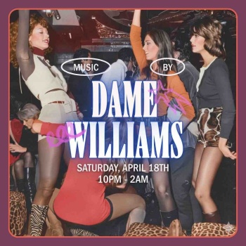 DAME WILLIAMS Flyer Image