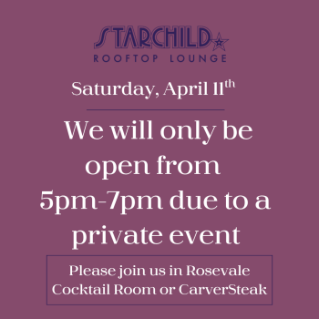 CLOSED FOR A PRIVATE EVENT Flyer Image