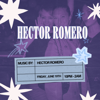 HECTOR ROMERO Flyer Image