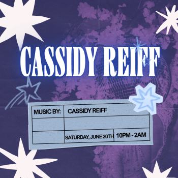 CASSIDY REIFF Flyer Image