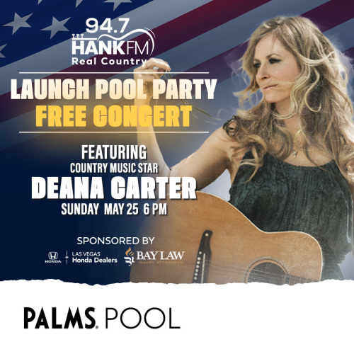 HANK FM LAUNCH PARTY - Flyer