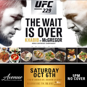 Fight Night, Saturday, October 6th, 2018