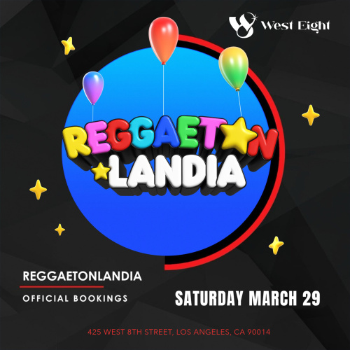 REGGAETONLANDIA - Flyer