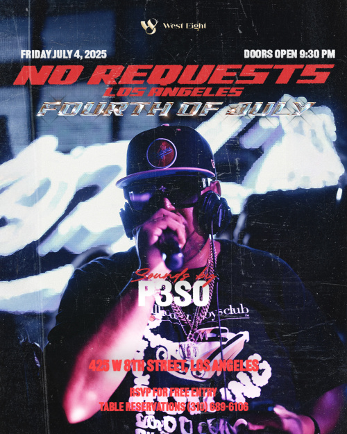 NO REQUESTS LA - Flyer