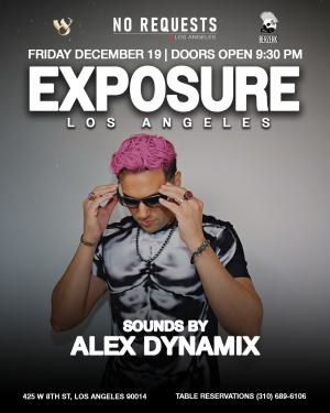 Flyer: Friday @ West Eight: No Requests LA