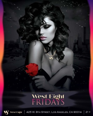 Flyer: Friday @ West Eight: No Requests LA