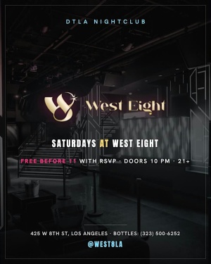 Flyer: Pre-Thanksgiving Bash | West Eight Saturdays