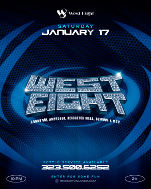 Flyer: Saturday @ West Eight