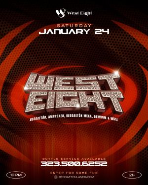 Flyer: Saturday @ West Eight