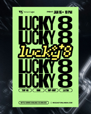 Flyer: Friday @ West Eight