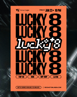 Flyer: Friday @ West Eight