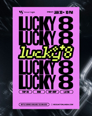 Flyer: Friday @ West Eight