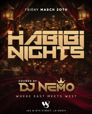 Flyer: Habibi Nights