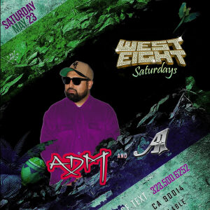 Flyer: WEST EIGHT SATURDAYS