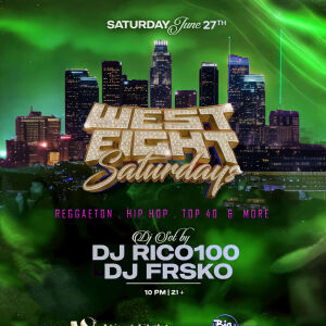 Flyer: WEST EIGHT SATURDAYS