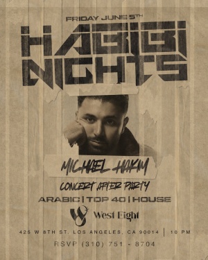 Flyer: HABIBI NIGHTS
