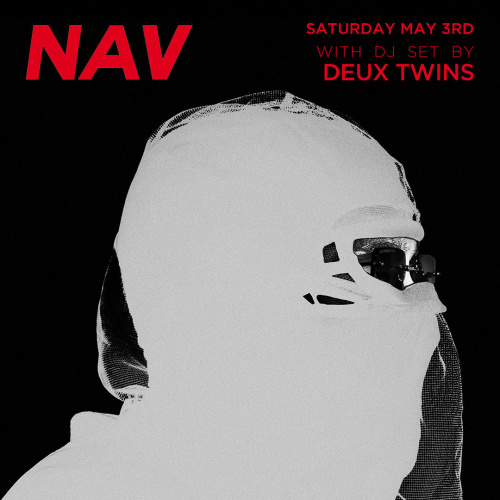 NAV, DJ SET by DEUX TWINS - Flyer