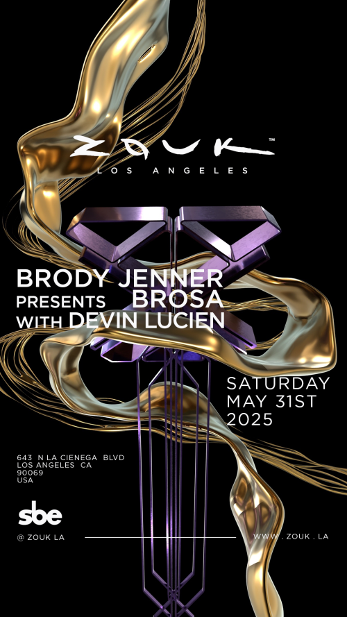 Brody Jenner + Devin Lucien - Flyer