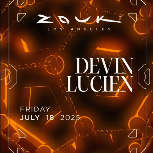 DEVIN LUCIEN - Flyer