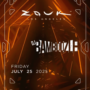 Flyer: DJ BAMBOOZLE