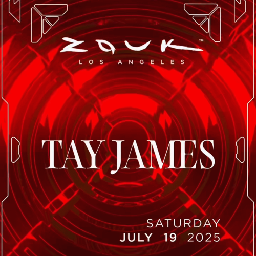 TAY JAMES - Flyer