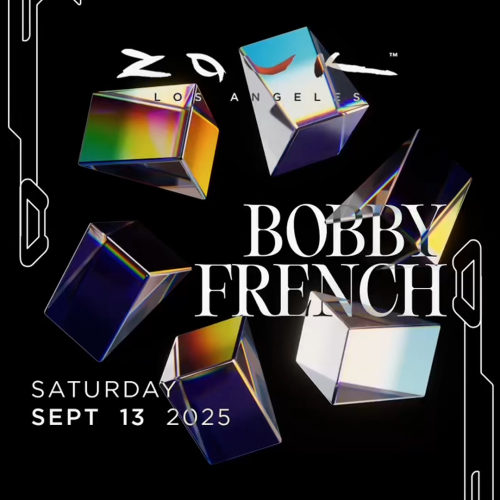 BOBBY FRENCH - Flyer