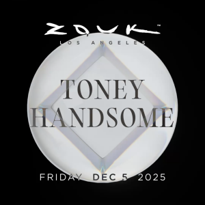Flyer: TONEY HANDSOME