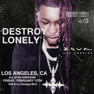 Flyer: DESTROY LONELY