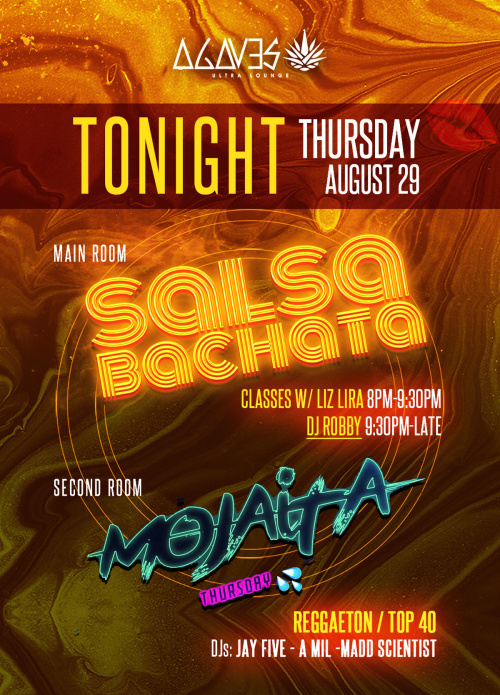 Agaves Long Beach - Salsa & Bachata Classes + Social - Agaves Ultra Lounge