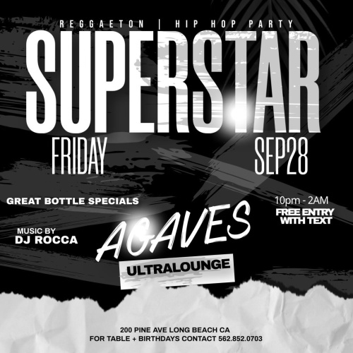 Agaves Friday - Agaves Ultra Lounge