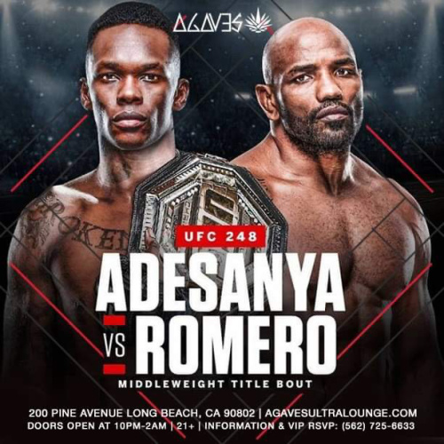 UFC 248 Viewing Party - Agaves Ultra Lounge