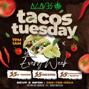 Taco Tuesdays, Tuesday, April 23rd, 2024