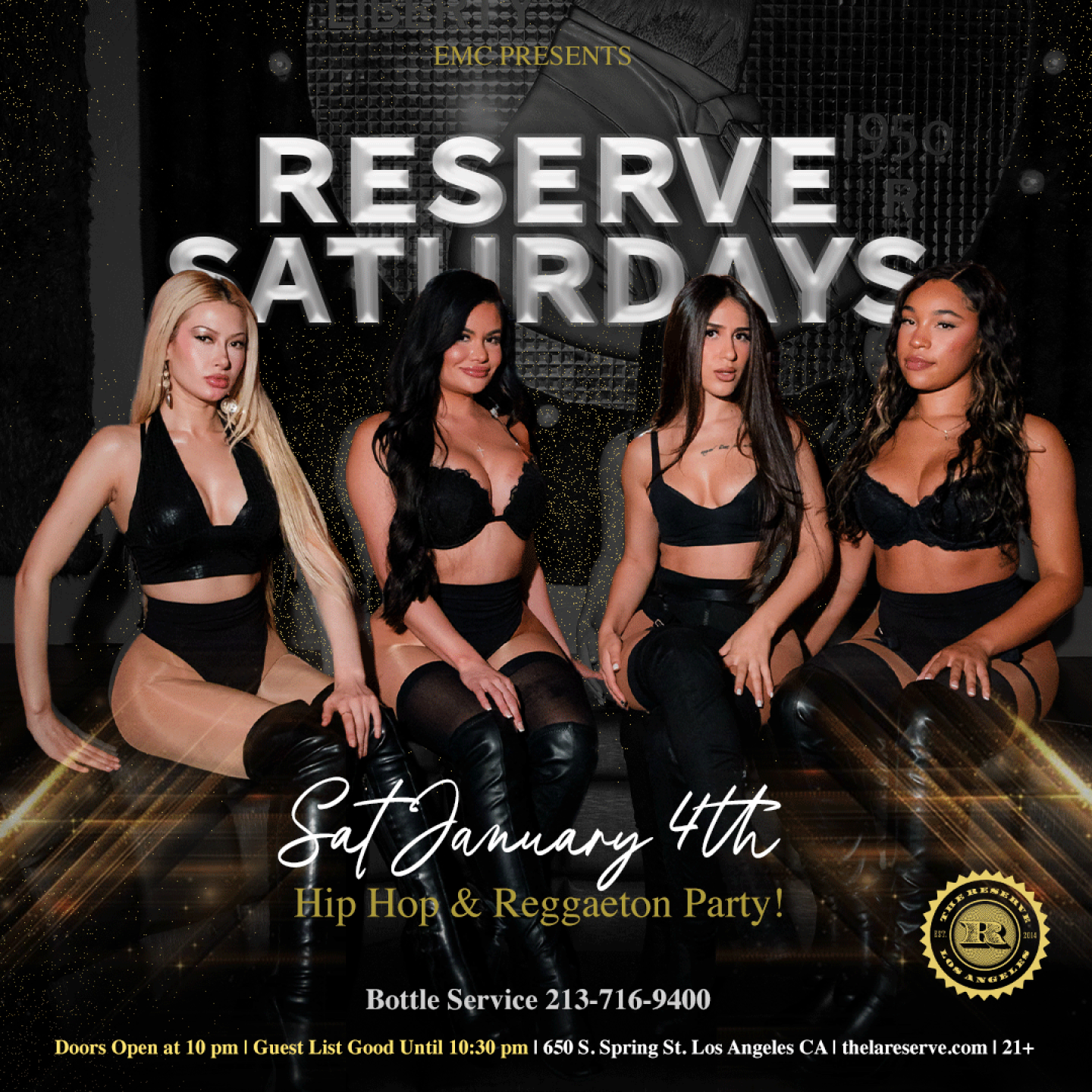 The Reserve Hip Hop Saturdays