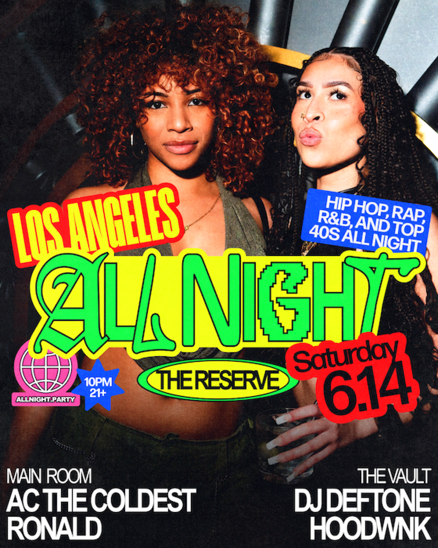All Night Saturdays feat. AC THE COLDEST & RONALD / DJ RICO 100 & COOKEDBYTEE