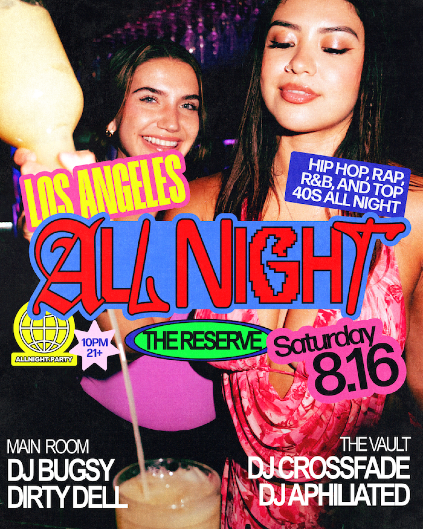 All Night Saturday feat. DJ BUGSY & DIRTY DELL / DJ CROSSFADE & DJ APHILIATED