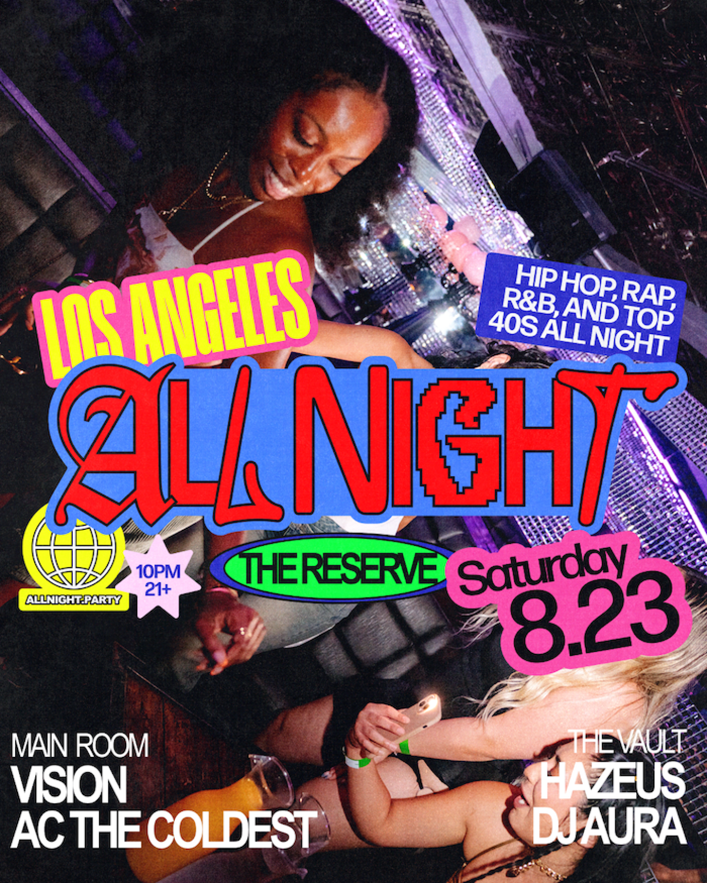 All Night Saturday feat. VISION & AC THE COLDEST / HAZEUS & DJ AURA