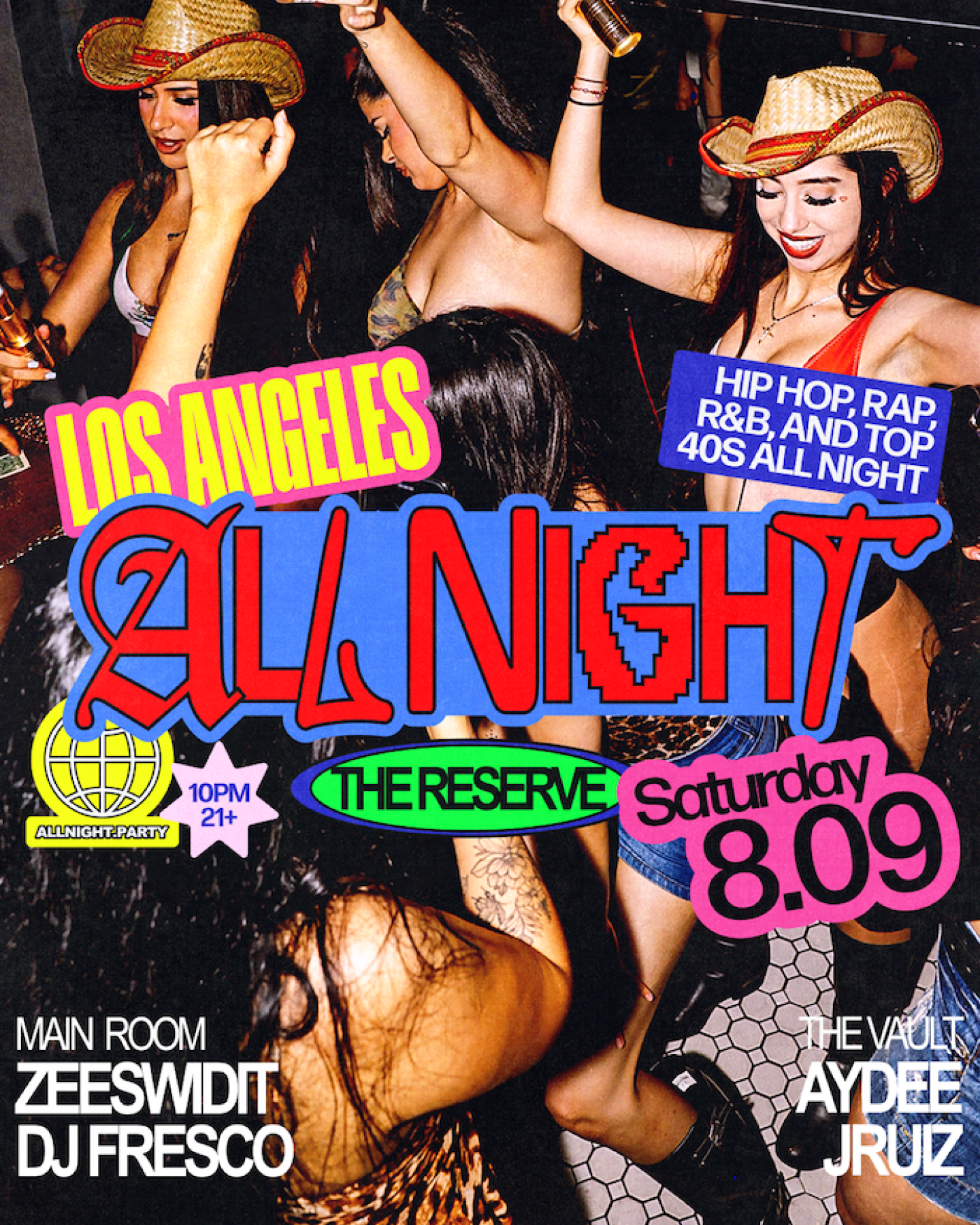 All Night Saturday feat. ZEESWIDIT & DJ FRESCO / AYDEE & JRUIZ