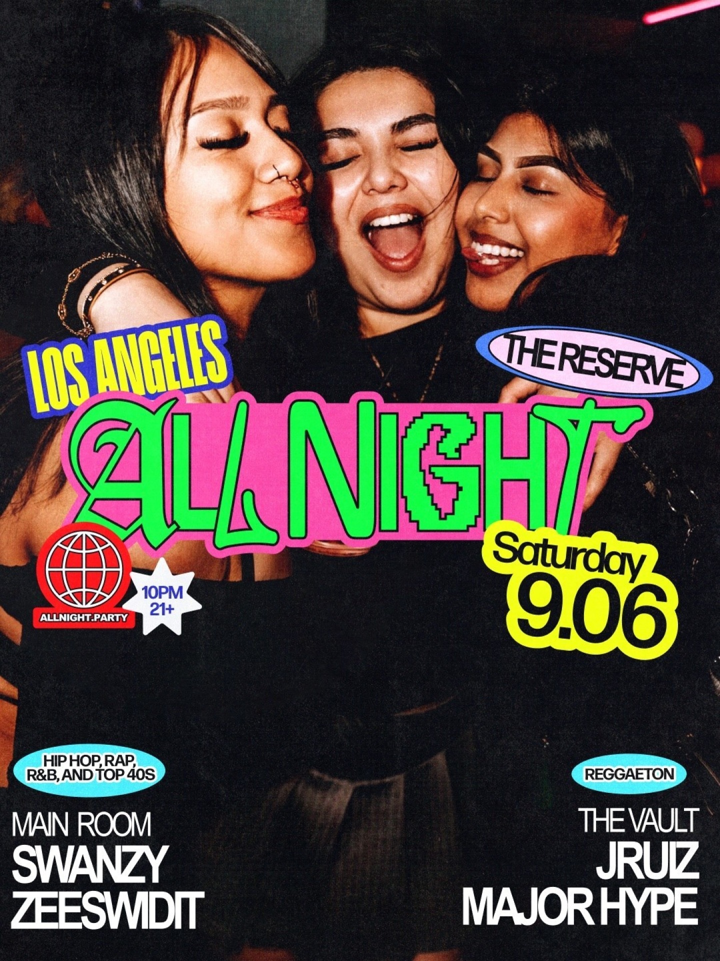 All Night feat. SWANZY + ZEESWIDIT & JRUIZ + MAJORHYPE