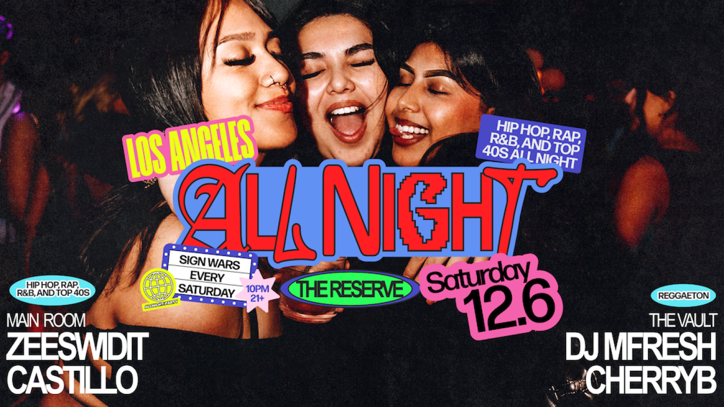 All Night Saturday feat. ZEESWIDIT / CASTILLO & DJ MFRESH / CHERRYB