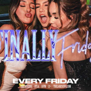Flyer: Finally Friday
