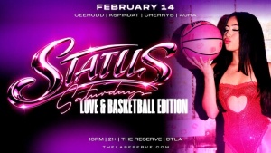 Flyer: Status Saturdays: Love & Basketball Edition