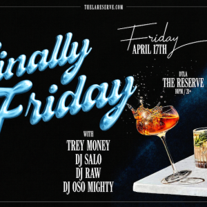 Flyer: Finally Friday