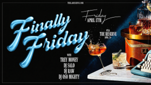 Flyer: Finally Friday