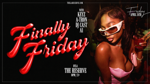 Finally Friday - Flyer