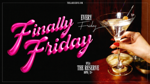 Finally Friday - Flyer