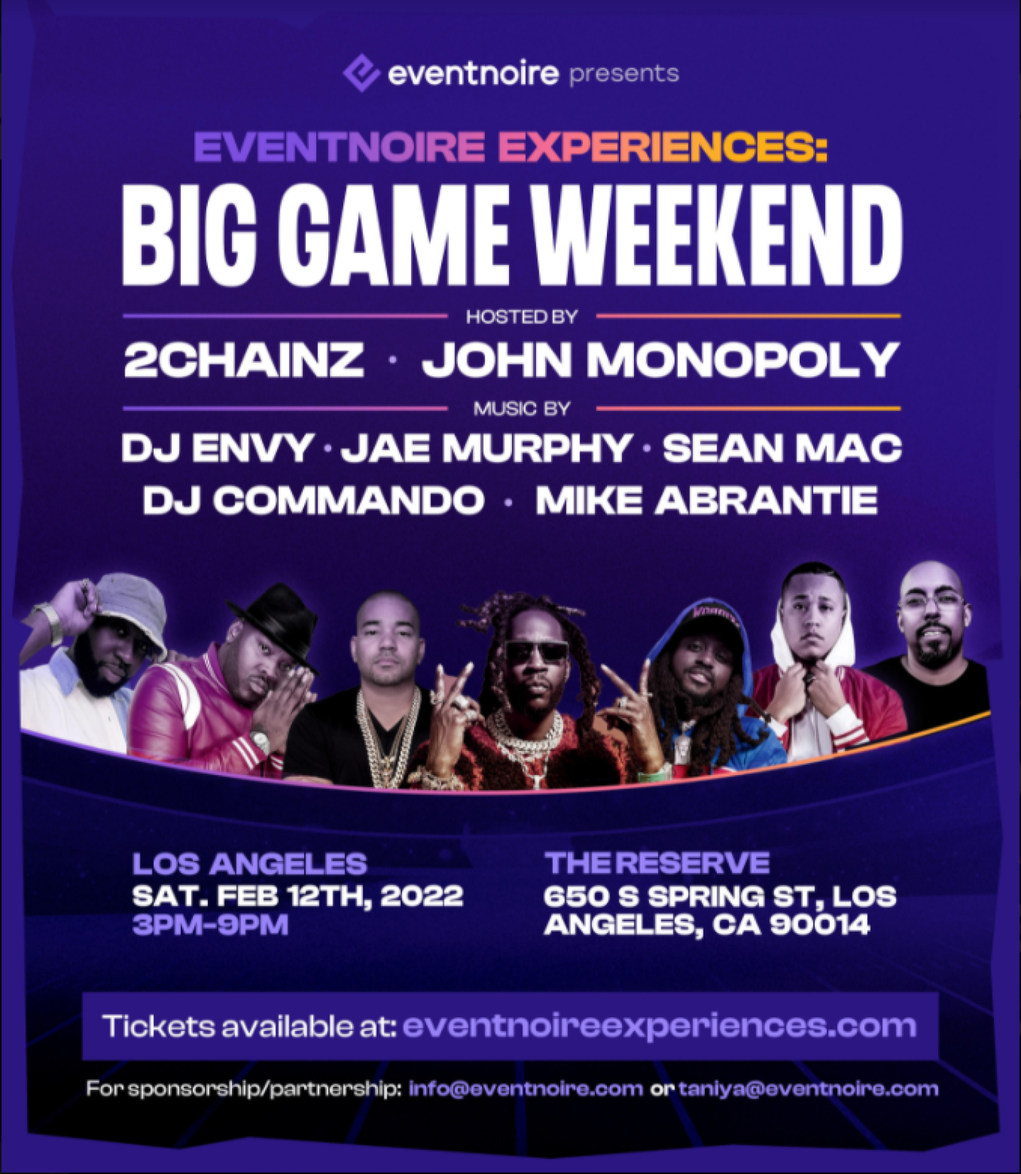 Big Game Daytime Experience Hosted by 2 Chainz