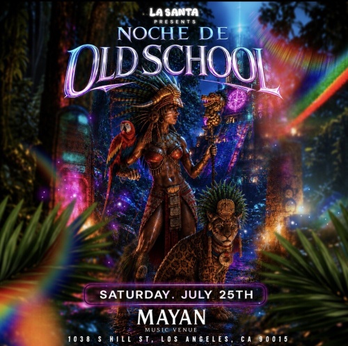 La Santa Presents, Noche De Old School: Los Clásicos Nunca Mueren - Flyer