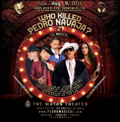 Who Killed Pedro Musical And Concert - Flyer
