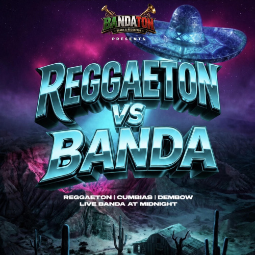 Reggaeton VS. Banda - Flyer